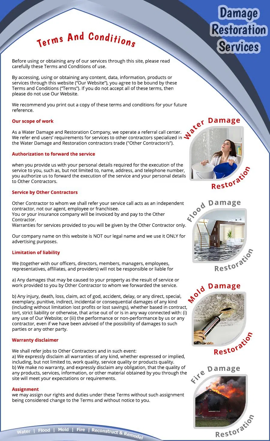 Hollywood Emergency Restoration Hollywood, FL 954-416-2691